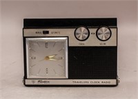 Vintage Franklin Travelers Clock Radio