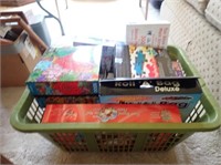 Laundry Basket w/ Puzzles