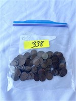 Wheat Pennies Mix Dates 100 count