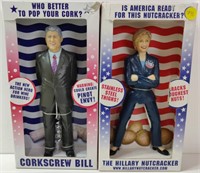 Corkscrew Bill & the Hillary Nutcracker Figures