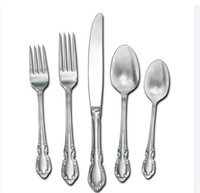 20 PCS SILVERWARE SET RET.$50