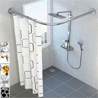 L Shower Curtain Rod (28.55-39.37x43.3-66.92)