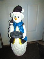 Large Decorative Snowman, Christmas