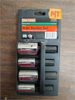 Craftsman 4-pc 1/2" Drive HEX Bit Socket Set