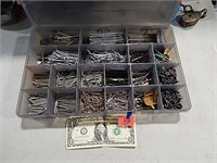 Multi Slot Container w/ Various Nails & Screws
