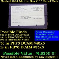Original sealed box 5- 1994 United States Mint Pro