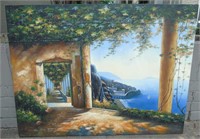 Oil on Canvas Painting - Landscape