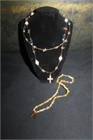 MULTI COLOR STONE & BEADED NECKLACES