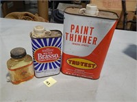 Brasso, Linseed Oil & Thinner NO SHIPPING