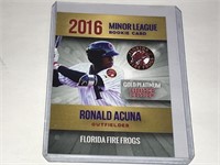 Ronald Acuna Baseball Card