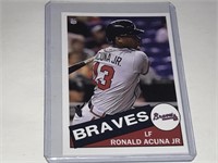 Ronald Acuna Baseball Card