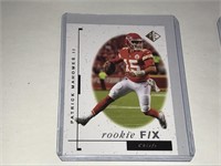 Patrick Mahomes Football Card