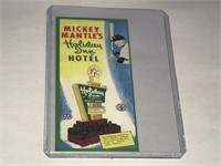 Mickey Mantle Novelty Baseball Card