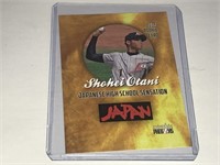 Shohei Ohtani Baseball Card