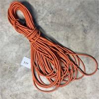 Long orange extension cord