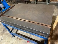 36"x48"x6" T-Slot Granite Surface Plate & Stand