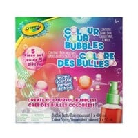USED Crayola Colour Your Bubbles Bubble Bath Set