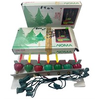 Vintage NOMA Bubble Lite Set in Original Box