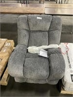 GREY ELECTRIC RECLINER WITH PLUG ***NEW***