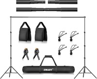 EMART 8.5 x 10 ft Photo Backdrop Stand  Adjustable