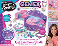 Shimmer N Sparkle Gemex Magic Shell Girls Jewelry