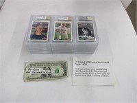 30 Graded MLB Rookie Memorabilia Cards - BGS