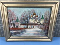 SIGNED ORIGINAL OIL PAINTING BY RUSSIAN ARTIST