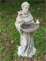 Resin Statue of St. Francis Patron of Animals,