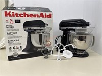 KitchenAid Artisan Mixer with attachments