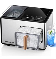 KEENSTAR NUGGET ICE MAKER COUNTERTOP, 40LBS/24H,