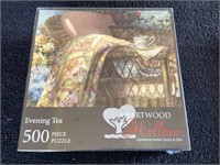 G) new heartwood Hollow evening tea 500 piece