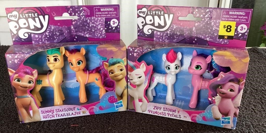G) collectible my little pony four ponies total