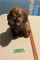 Ceramic puppy cookie jar