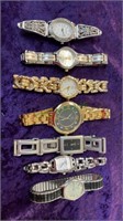 Lot of  7 ladies watches.  Includes Anne Klein,