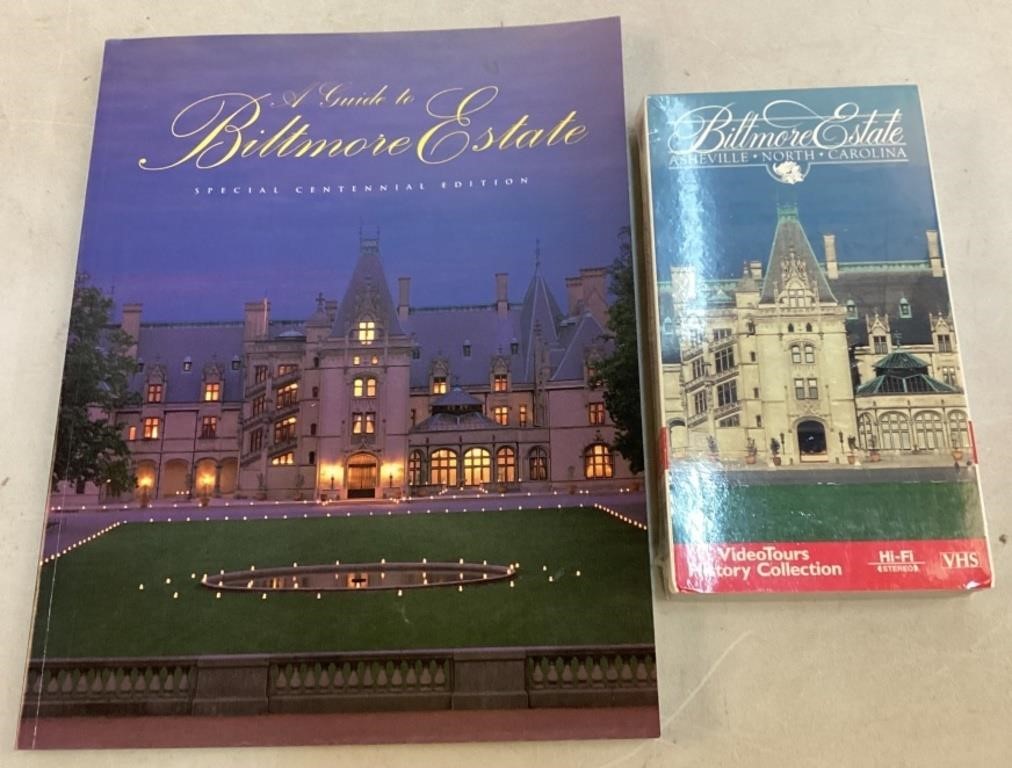 Biltmore Estate VHS Video Tour & Guidebook