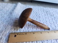Darning Mushroom with needle holder