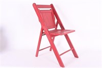 Vintage Wooden Foldable Chair