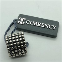 $120 S/Sil High Quality "Currency" Bead Pendant