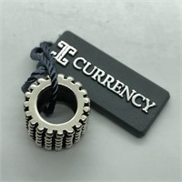 $120 S/Sil High Quality "Currency" Bead Pendant