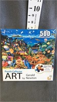 sealed 500 pc puzzle amazing coral reef