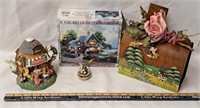 Cottage Lot-Puzzle/Coin Bank/Decor