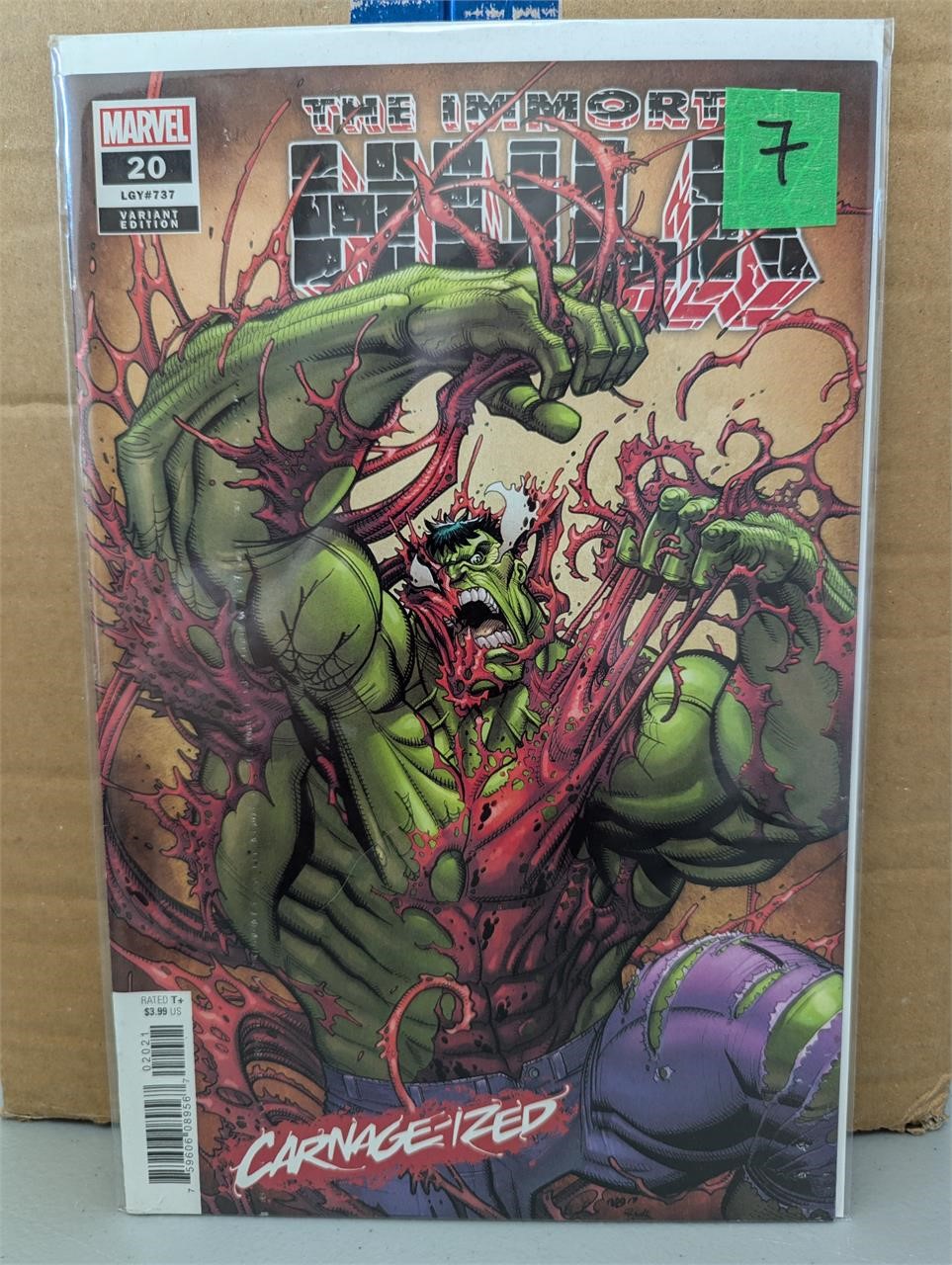 The Immortal Hulk #20B Variant (2019)