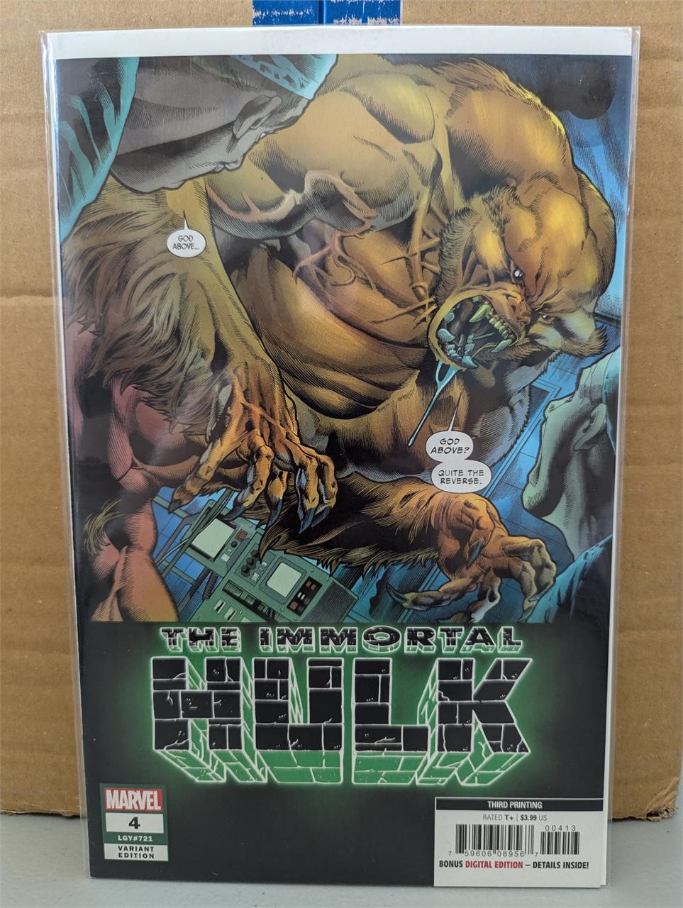 The Immortal Hulk #4D Variant (2019)