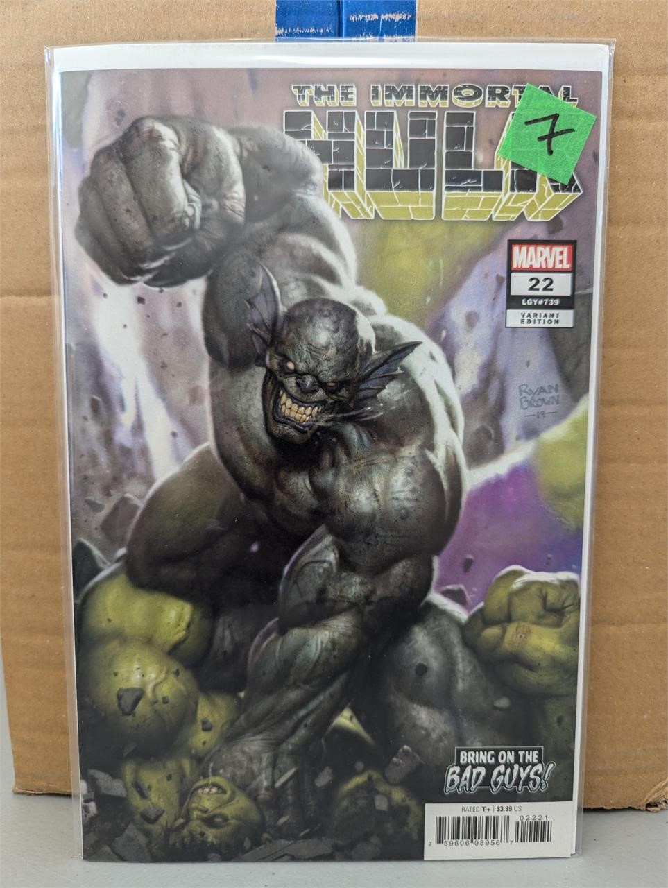 The Immortal Hulk #22B Variant (2019)