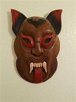 Wooden Mask Decor
