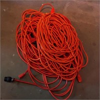 Lot of 6 Long Extension Cords