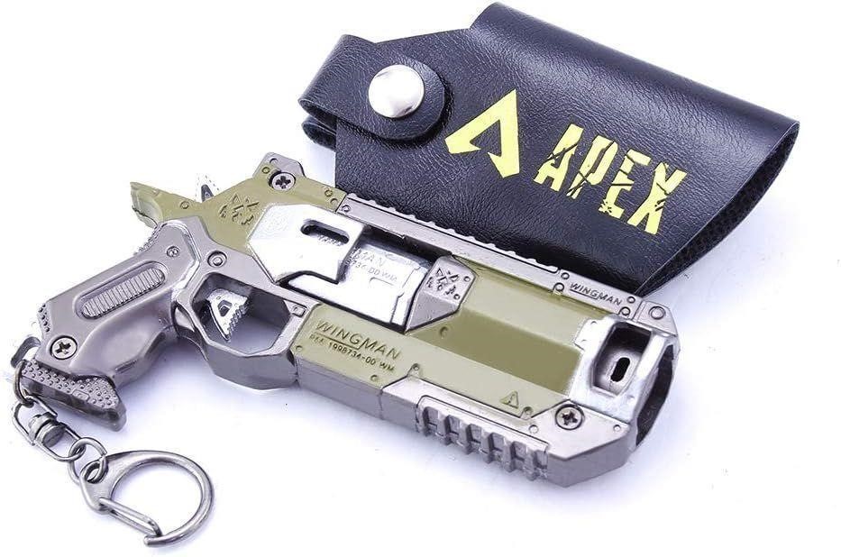 ORANGE APEX Pistol Keychain