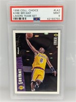 1996 Collectors Choice Kobe Bryant RC #LA2 PSA 9