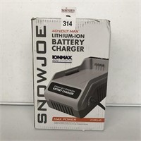SNOW JOE LITHIUM-ION BATTERY CHARGER