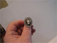 Vintage Whiting Davis Cameo Ring Size 7.5